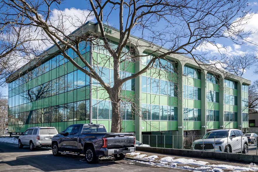 734 Walt Whitman Rd building exterior in winter